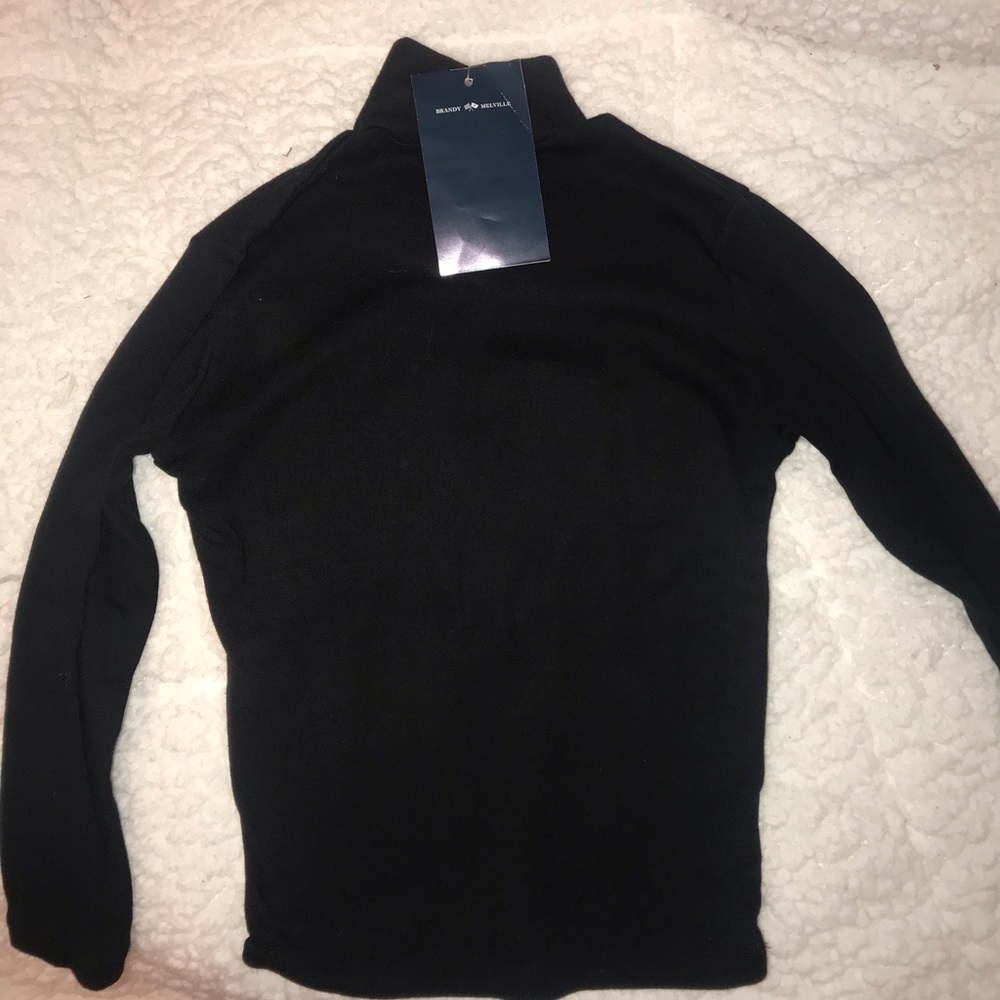brandy melville black turtleneck